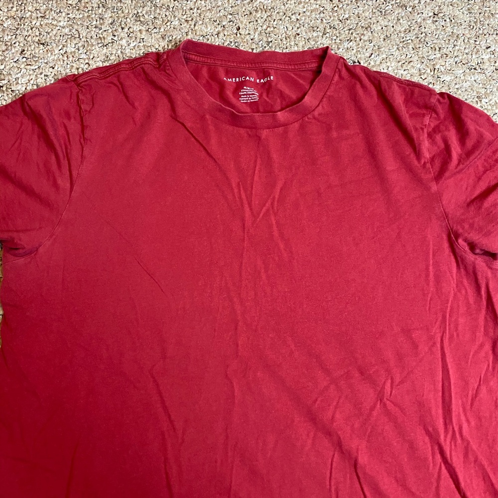 American eagle red shirt